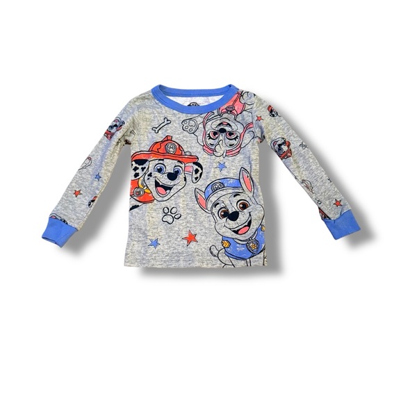 Paw Patrol NWT Toddler Sleep Top Long Sleeve Size 18 Months Unisex Pajama Shirt - Picture 1 of 4